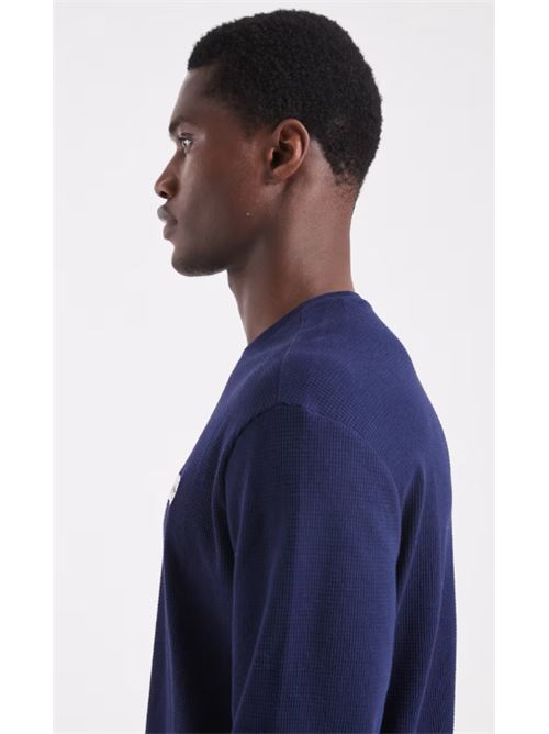 ls waffle badge crewnk tee CALVIN KLEIN JEANS | LV040EM217WFW